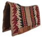 Fuse Saddle Pad, 1-1/4"x33x38 - Taupe/Wine  