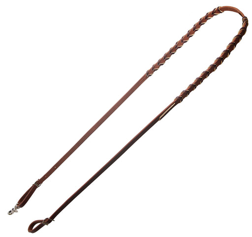 Professional's Choice Heavy Oiled Laced Barrel Reins - 5/8"  