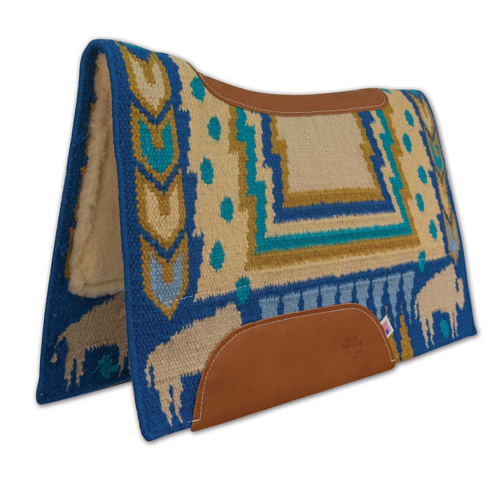 Into the Storm Good Medicine Saddle Pad - Bright Sky  