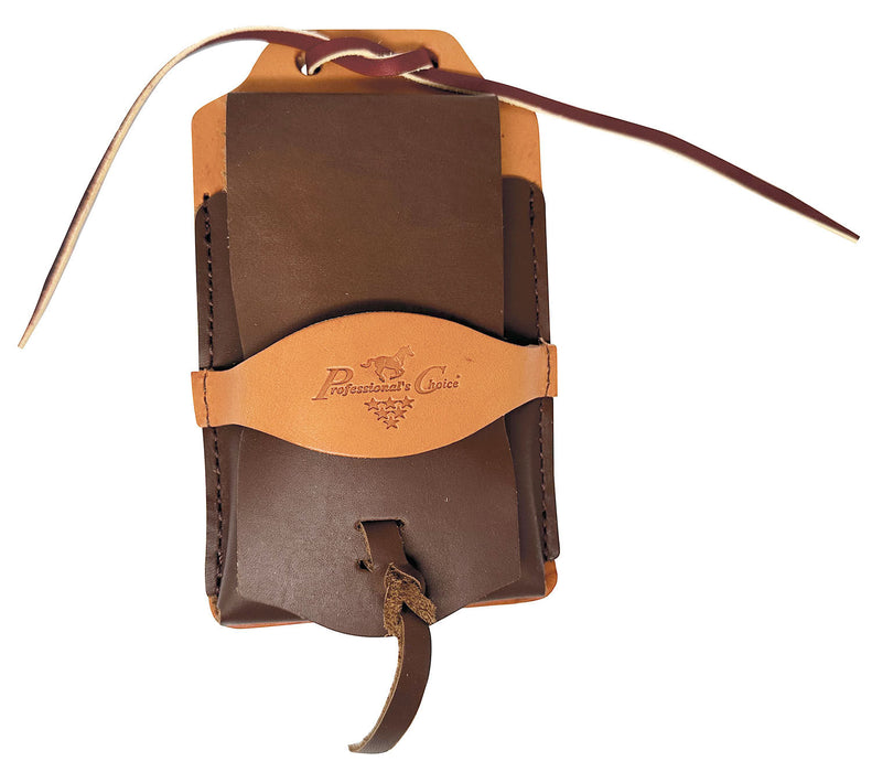 Leather Cell Phone Case - Brown  