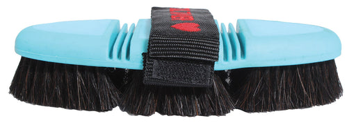 Soft Touch Flex Brush with Horse Hair Bristles - Turquoise  