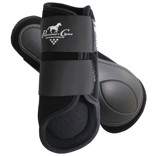 Professional's Choice VenTECH Splint Boots pair - Black Medium 