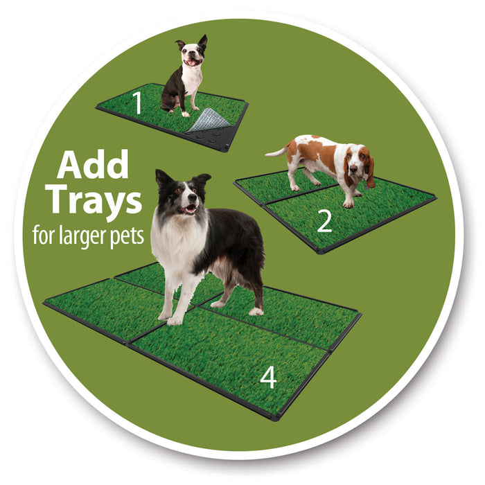 PoochPad Indoor Turf CLASSIC Premier Dog Potty System - Indoor Turf CLASSIC Premier™ System  