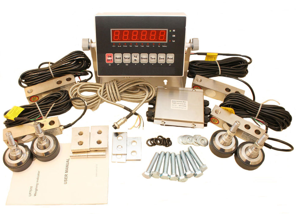 Prime PS-720 Build Your Own Scale Kit, Stainless Steel - 40000 lb  