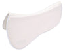 Lami-Cell Airflow Shaped Saddle Pad - White Lami-Cell Airflow Shaped Saddle Pad  