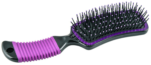 Curved Mane Brush - Purple  