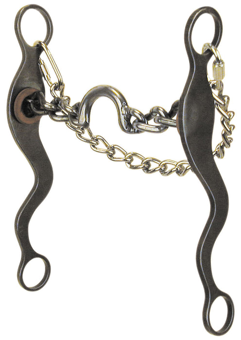 Reinsman Mike Beers Ported Chain Mouth Bit -   