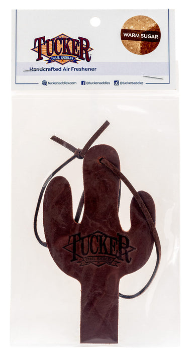 Tucker Cactus Leather Air Freshener - Warm Sugar  