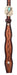 Circle Y Montana One Ear Headstall, Full - Vintage Brown Full 