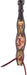 Circle Y Texas Grace One Ear Headstall, Full - Chocolate Brown Full 