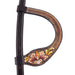 Circle Y Texas Grace One Ear Headstall, Full - Chocolate Brown Full 