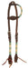 Circle Y Day Money One Ear Headstall, Full - Chocolate Brown Full 