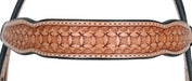 Circle Y Windsor Browband Headstall, Full - Light Brown Full 