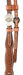 Circle Y Dawson Browband Headstall, Full - Old West Brown Full 