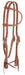 Reinsman Hermann Oak Slide Ear Headstall with Throatlatch, Full - Harness Brown Full 