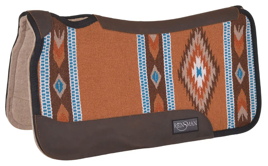 Reinsman Ranahan Wool Saddle Pad - Brown  