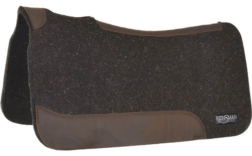 Reinsman Rancher Contour Wool Saddle Pad, 30" x 30" - Grey 30"x30" 