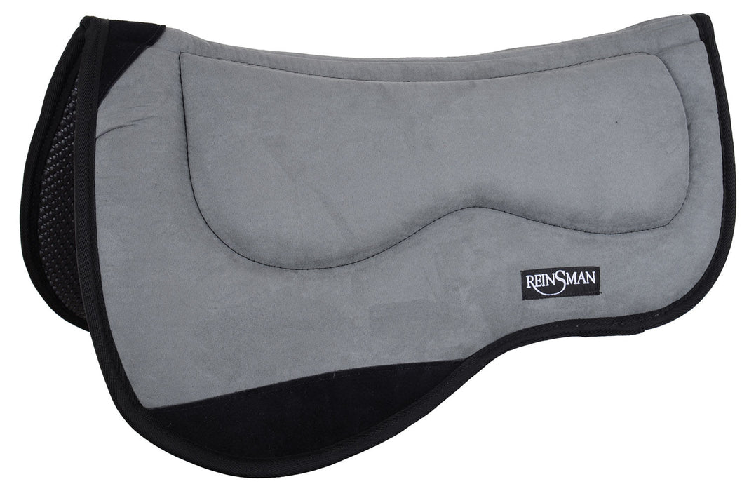 Reinsman M2 Lite Trail/Drop Rigging Contour Tacky Too Saddle Pad - Grey  