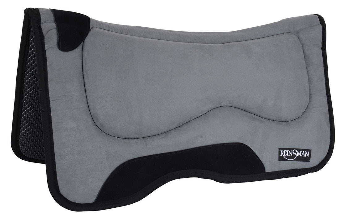 Reinsman M2 Lite Square Contour Tacky Too Saddle Pad - Grey  