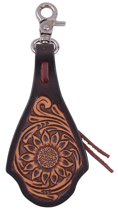 Circle Y Saddle Charm, Sunflower - Brown  