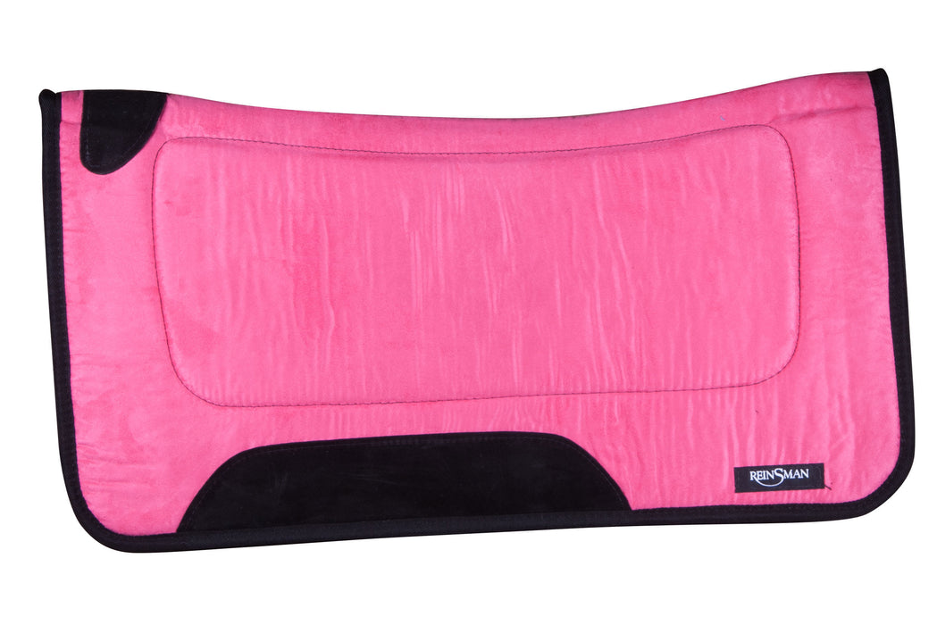 Reinsman Microsuede Contour Tacky Too Saddle Pad - Pink  