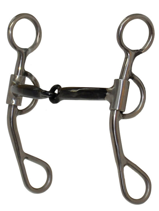 Diamond R Sweet Iron Argentine Snaffle -   