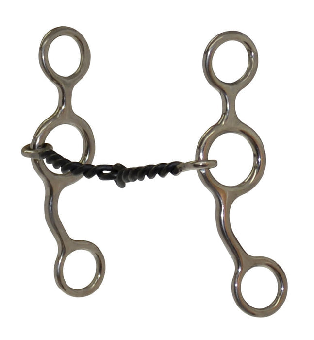 Diamond R Junior Cowhorse Twisted Snaffle -   