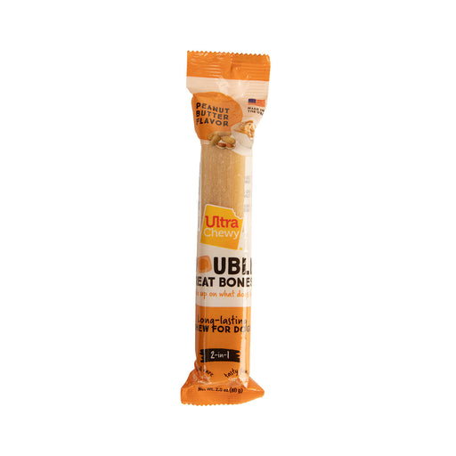 Ultra Chewy Double Treat Bone - Peanut Butter Peanut Butter 