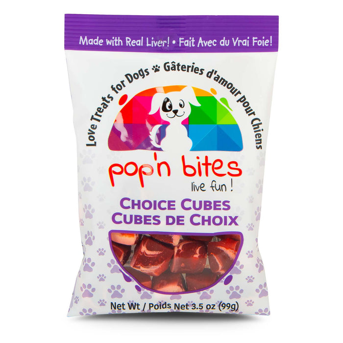 Pop'n Bites Choice Cubes 3.5oz -   