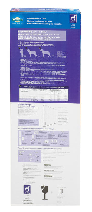 PetSafe Sliding Glass Pet Door - Large PetSafe Sliding Glass Pet Door  