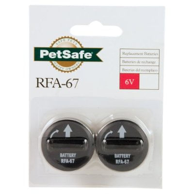 PetSafe Batteries (RFA-67D), 2 pack -   