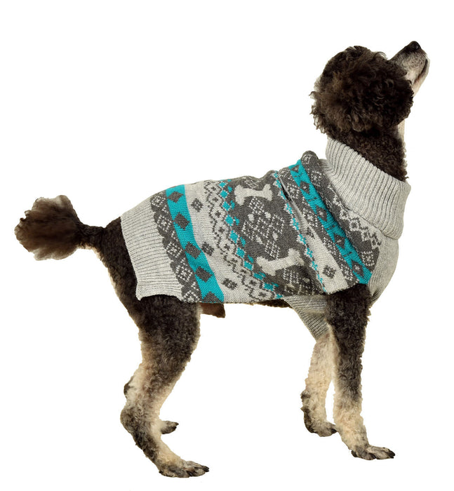 Nordic Knit Dog Sweater - Medium  