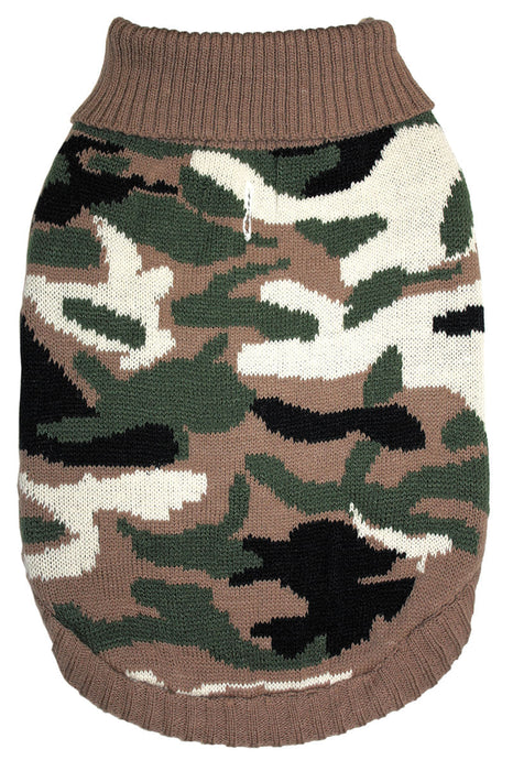 Camouflage Dog Sweater - XLarge  