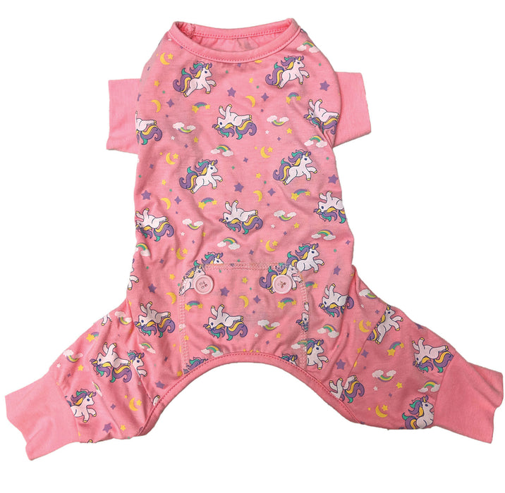 Pink Unicorn Dog Pajamas - XLarge  