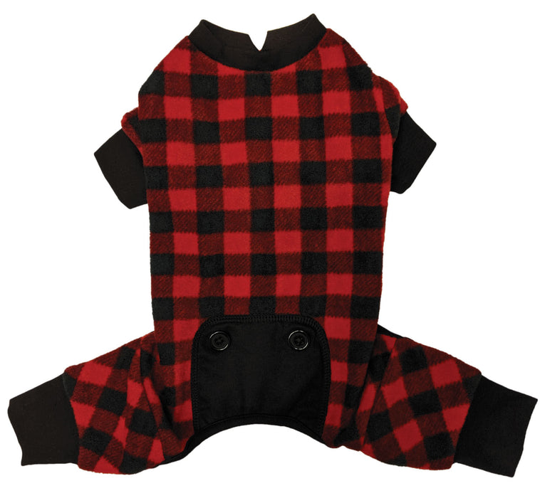 Buffalo Plaid Dog Pajamas - XLarge  