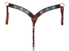 Rafter T Painted Aztec Contoured Breast Collar -   