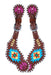 Rafter T Ladies Painted Aztec Spur Straps -   