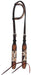 Rafter T Peppered Hide Single Ear Headstall -   