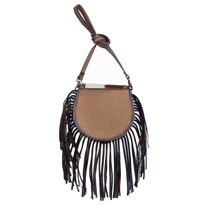 Rafter T Hair-On Horseshoe Purse -   