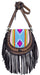 Rafter T "Layla" Horseshoe Crossbody Bag -   