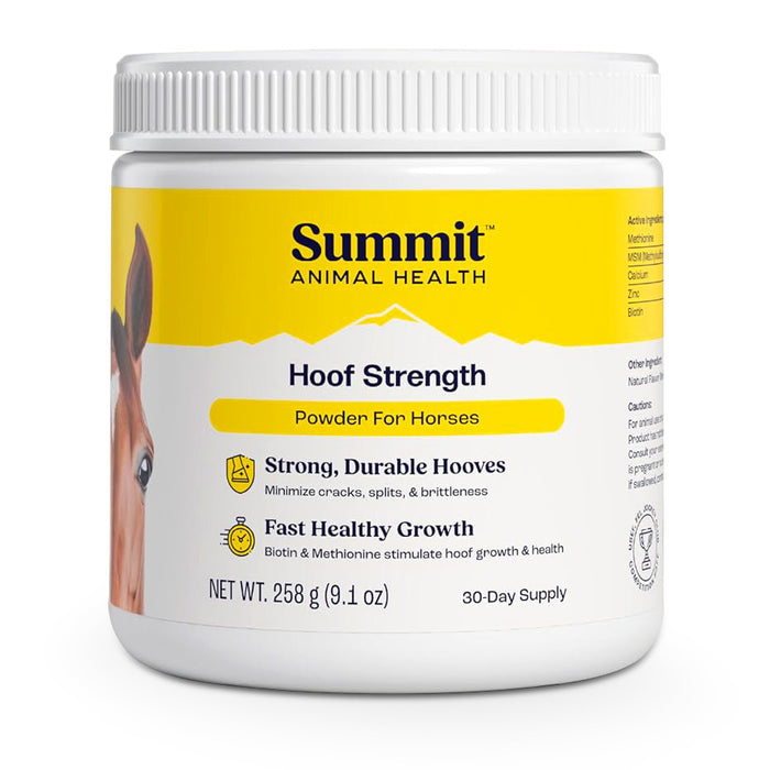 Summit Animal Health - Hoof Strength Powder for Horses, 9.1 oz