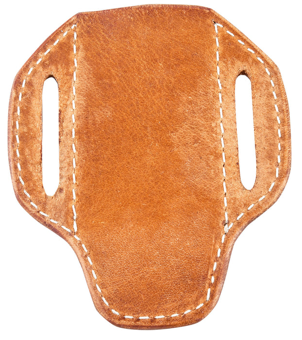 San Saba Leather Pancake Vertical Large Knife Sheath - Harness  