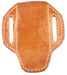 San Saba Leather Pancake Vertical Large Knife Sheath - Harness  