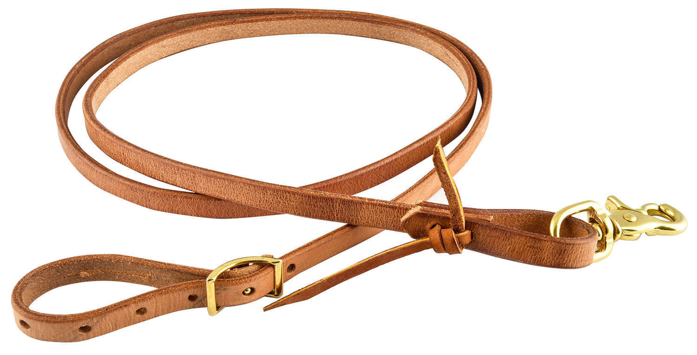 San Saba Pony Harness Leather Rein -   