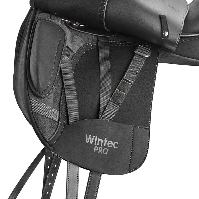 Wintec Pro Dressage Saddle, Black - 18 in Seat  