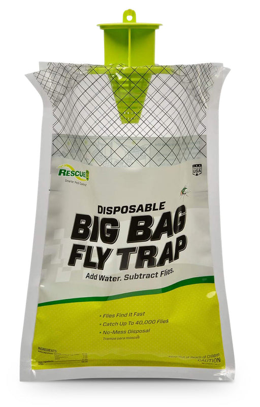 RESCUE! Disposable Fly Trap - RESCUE! BIG BAG Disposable Fly Trap  