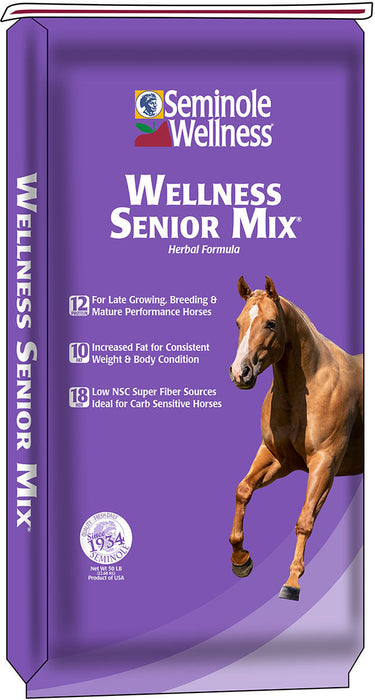 Seminole Wellness Senior Mix, 50 lb -   