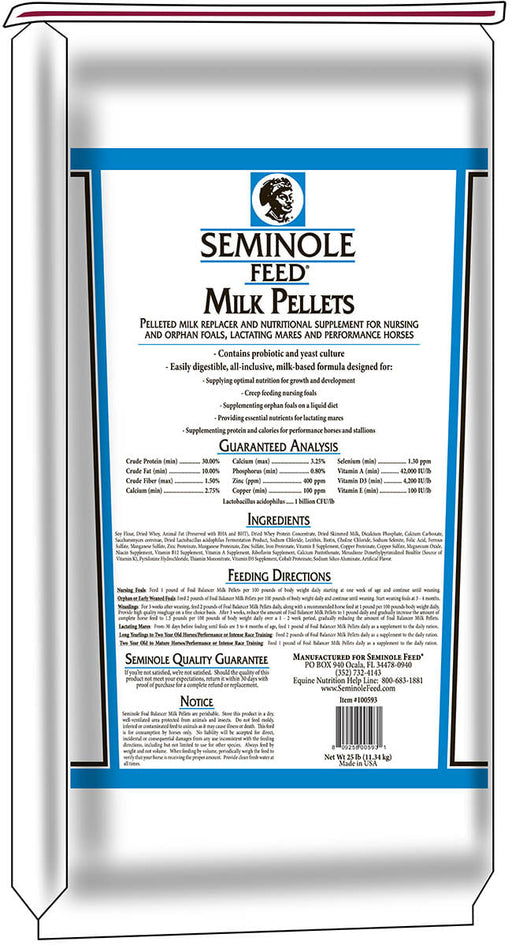 Seminole Foal Balancer Milk Pellet -   