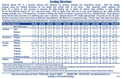 Seminole Exacta 14, 50 lbs -   