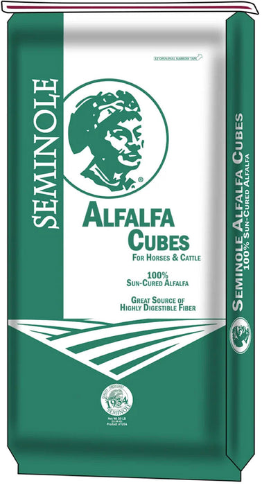 Seminole Timothy Alfalfa Cubes, 50 lb bag - 50 lbs  